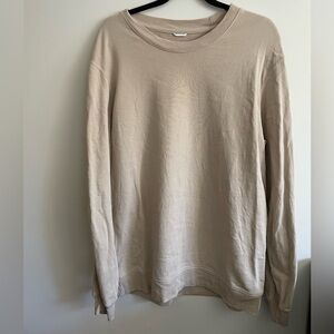REIGNING CHAMP- MIDWEIGHT TERRY FADEAWAY STANDARD CREWNECK size medium